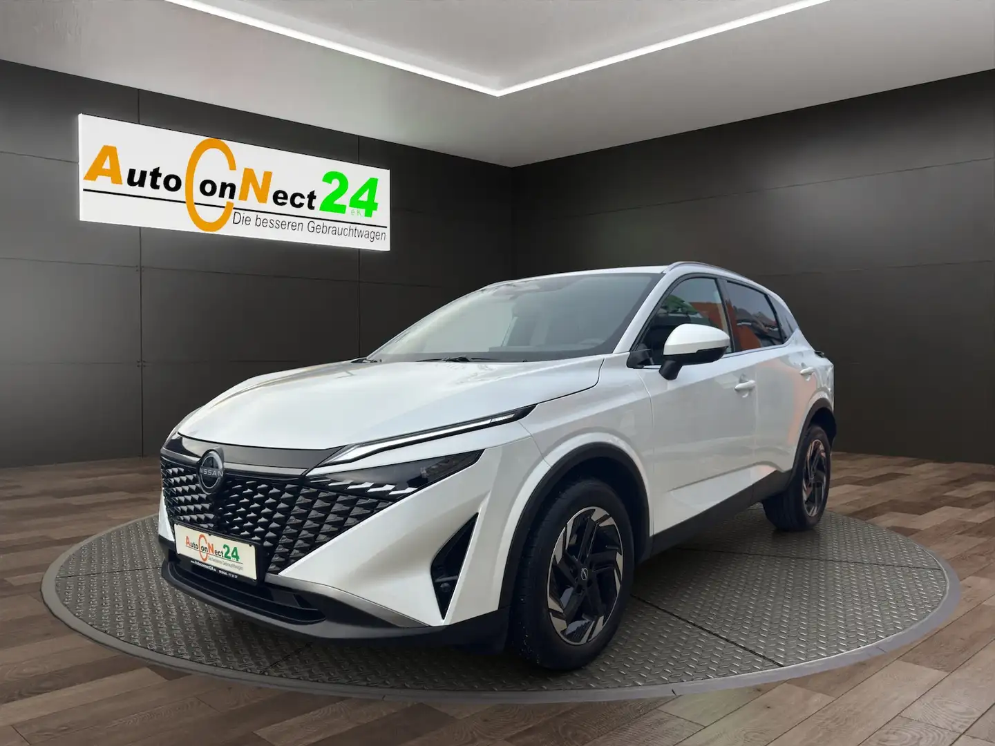 Nissan Qashqai N-Connecta XTronic *Navi/LED/Kamera360/PDC/Winterp Weiß - 1