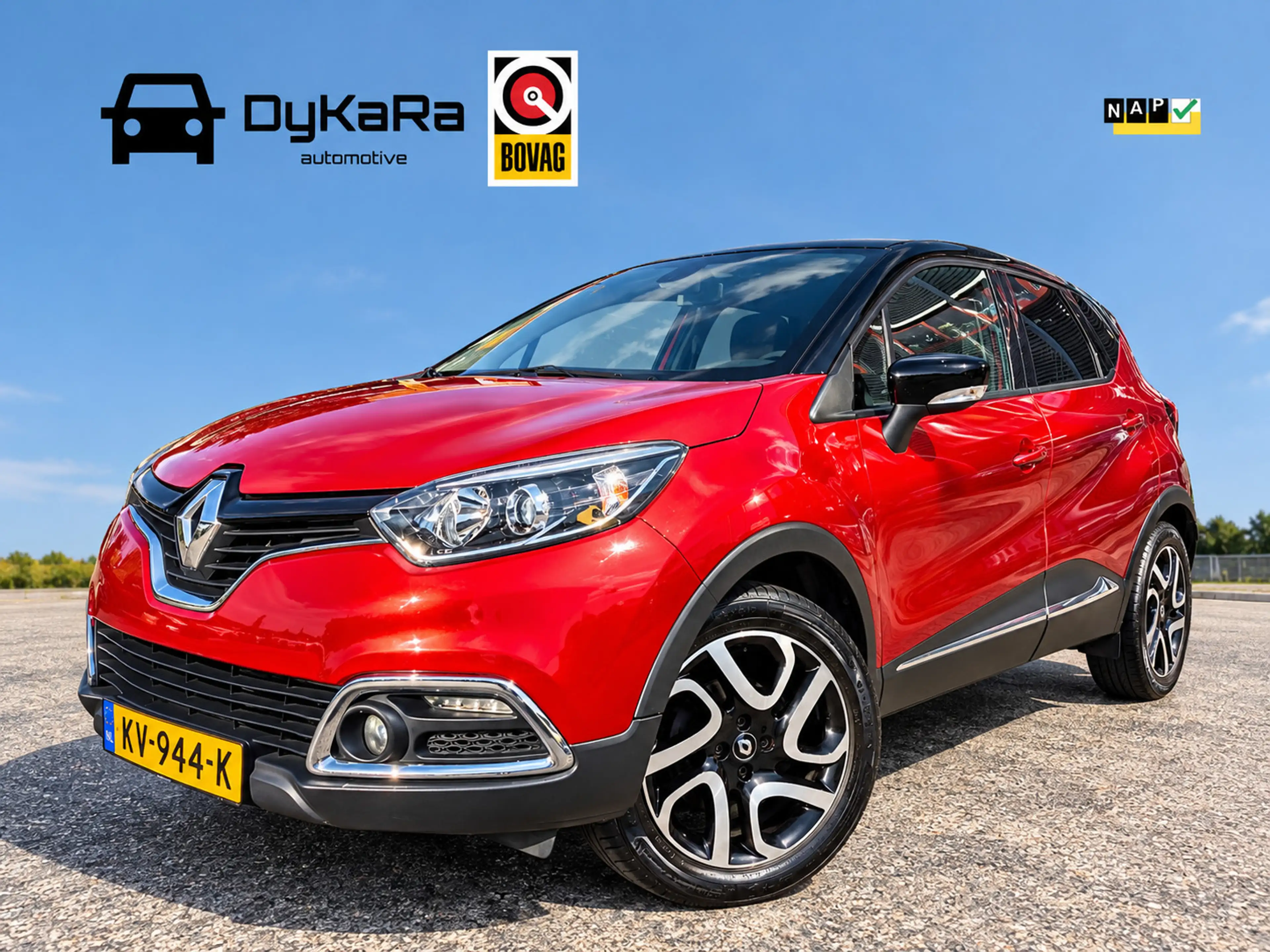 Renault Captur 0.9 TCe Dynamique Navi, Cam, Clima, Trekhaak 1e ei