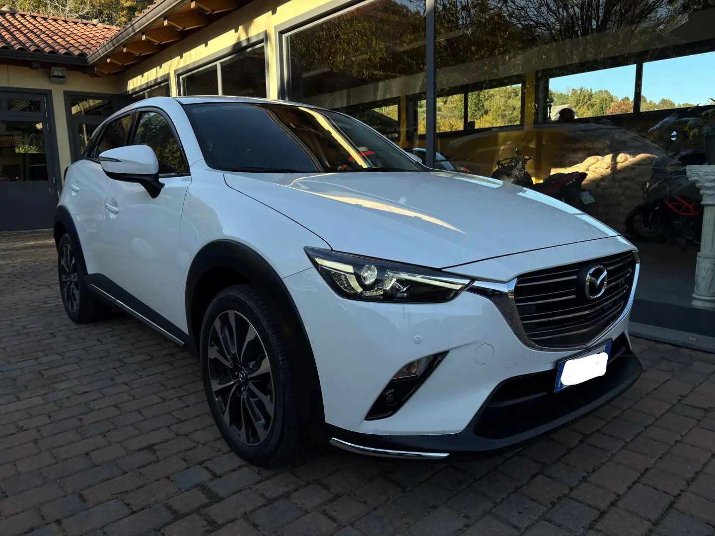 Mazda CX-3 2.0 Exceed 121cv PARI AL NUOVO, NEOPATENTATO Blanco - 2
