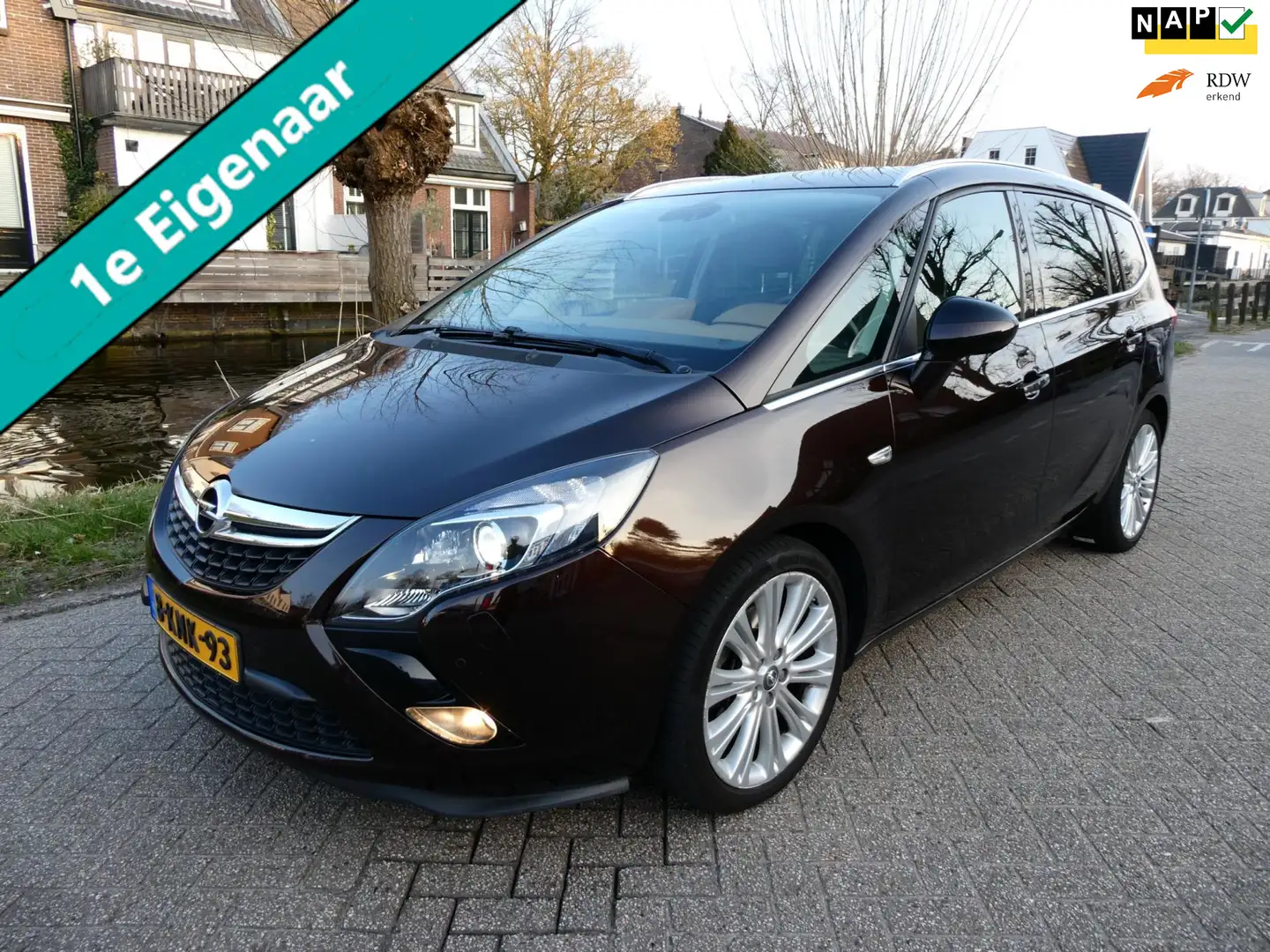 Opel Zafira Tourer 1.6 Cosmo 170pk 1e eig. Clima Leder Navi Xenon His Bruin - 1