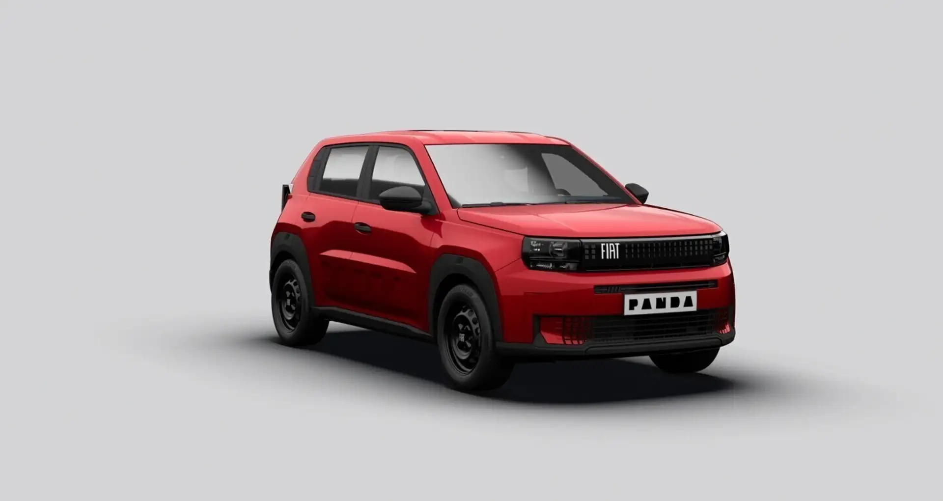 Fiat Panda Grande Panda 1.2 POP Hybrid 100 CV Auto Rosso - 2