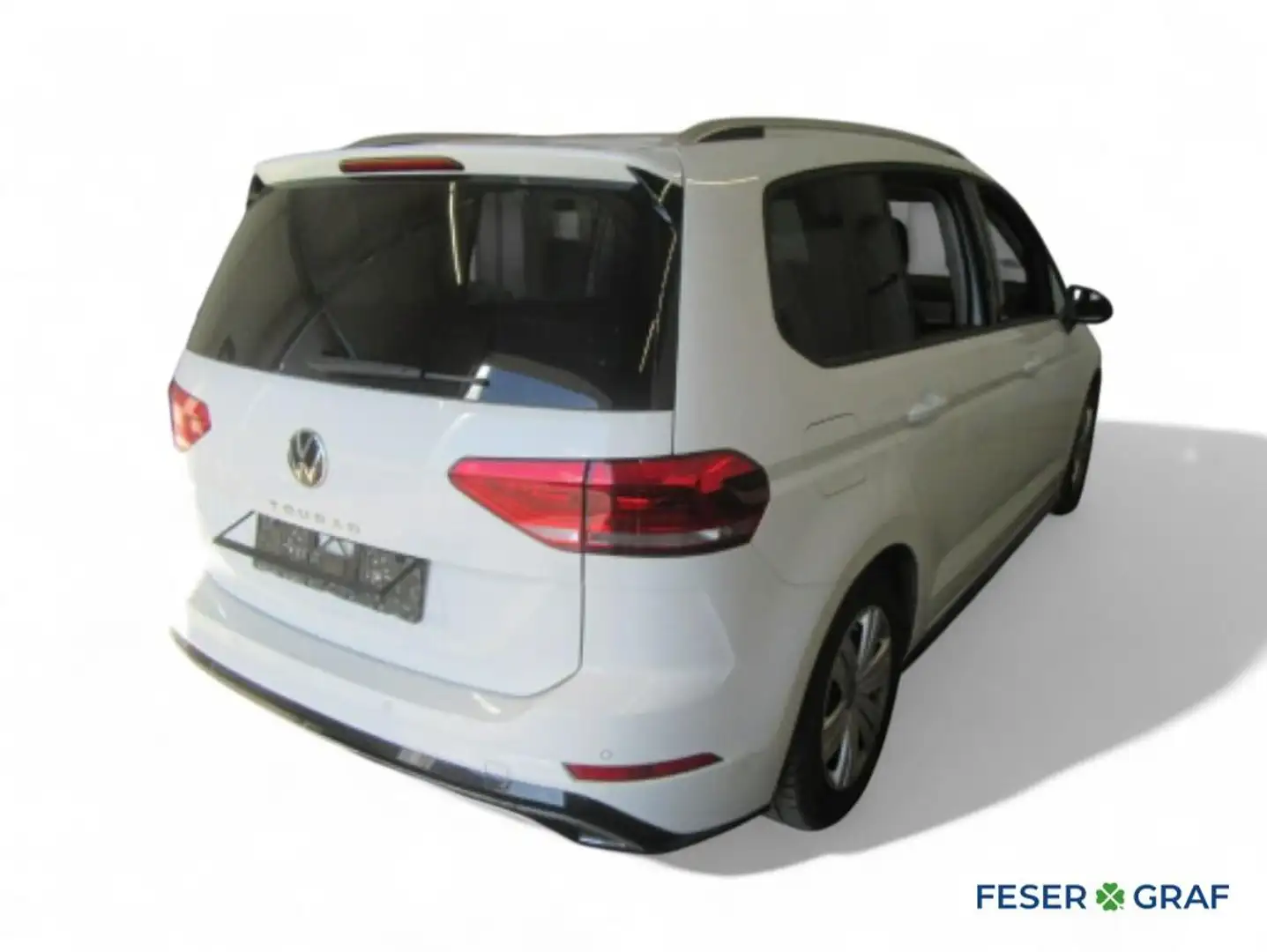 Volkswagen Touran 1.5 TSI Move DSG/LED/Rear View/Navi Weiß - 2