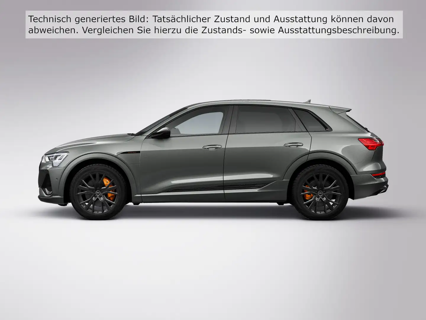 Audi e-tron 50 S line Black ASI/Matrix/Luft/Pano/B&O/ Grau - 2