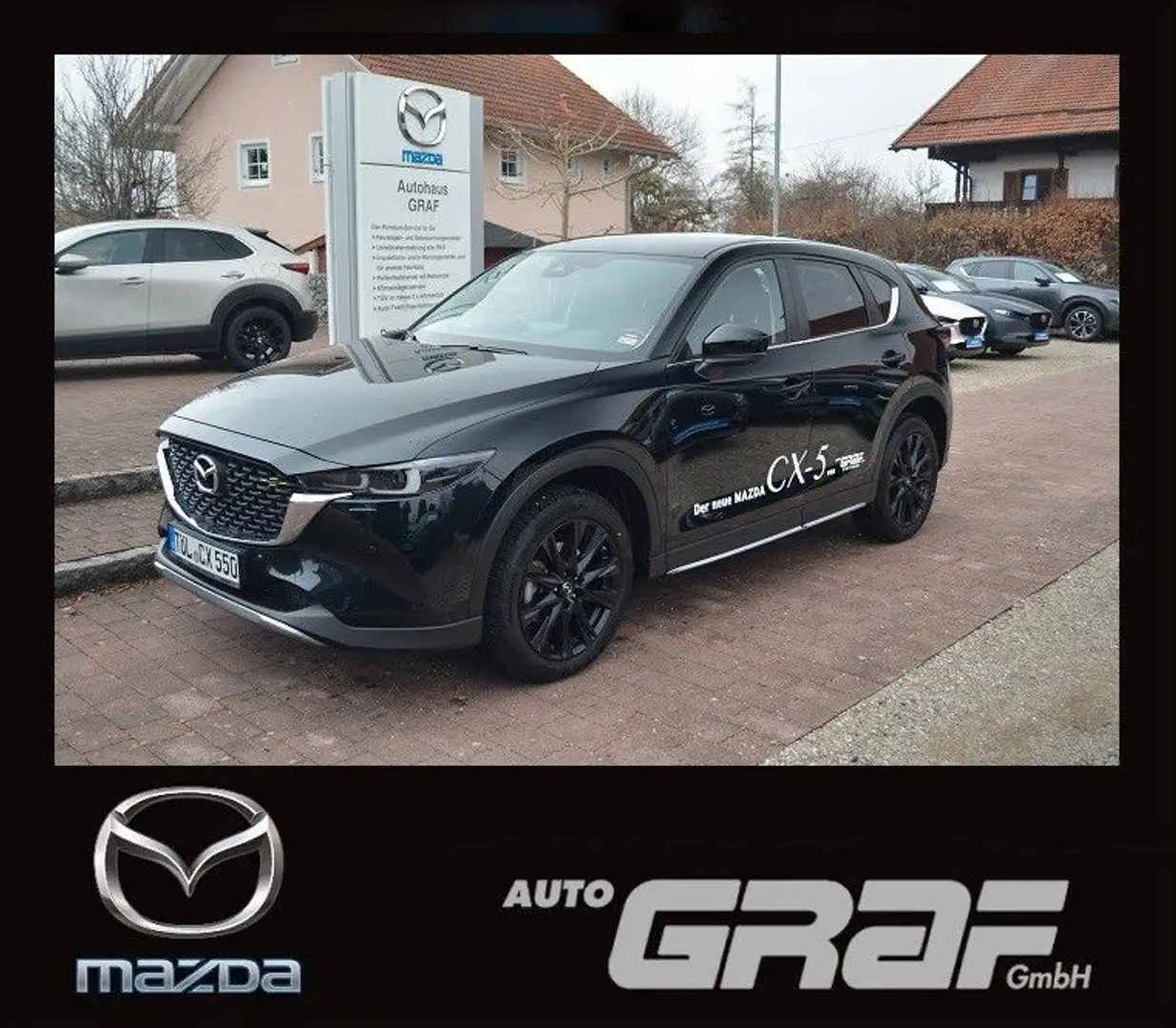 Mazda CX-5 Newground AWD LED DAB HuD NAVI 360° Černá - 1