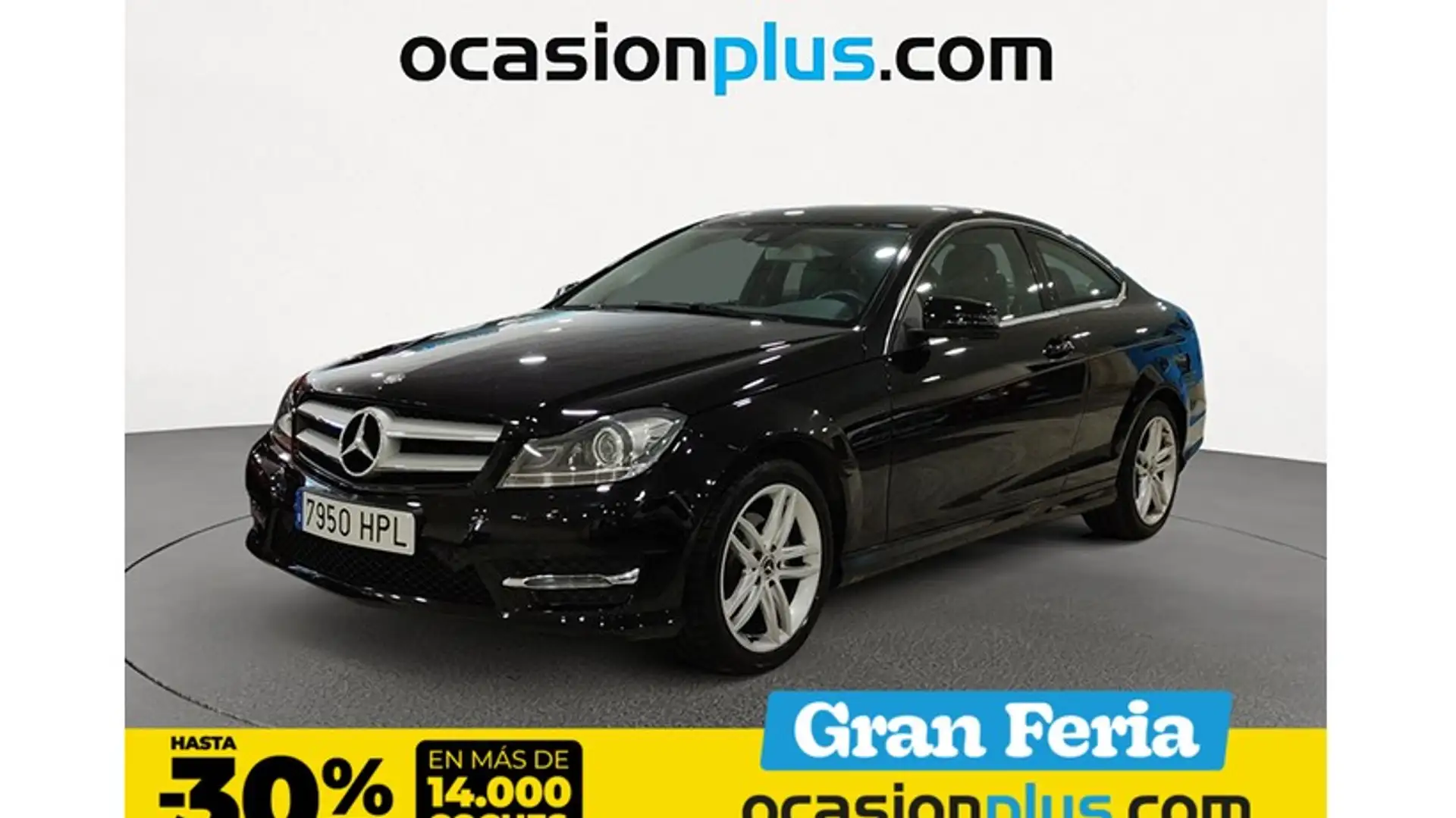 Mercedes-Benz C 180 Coupé BE Sport Negro - 1