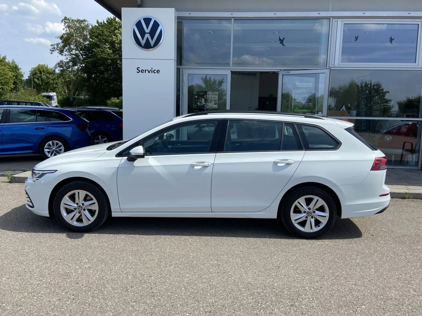 Volkswagen Golf Variant 2.0 TDI DSG LIFE NAVI+LED+APP-CONNE Weiß - 2