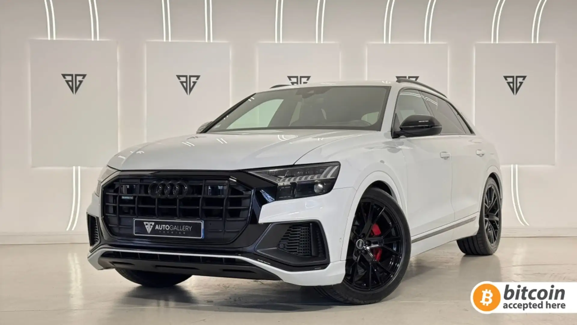 Audi Q8 55 TFSIe S line quattro Blanco - 1