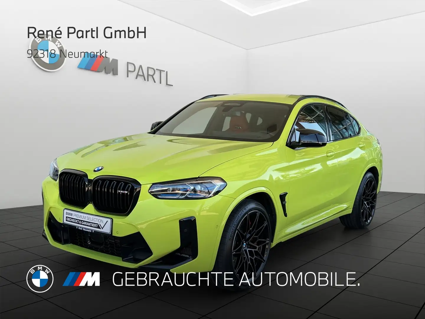 BMW X4 M Competition Laser ACC RFK AHK HUD H/K Jaune - 1
