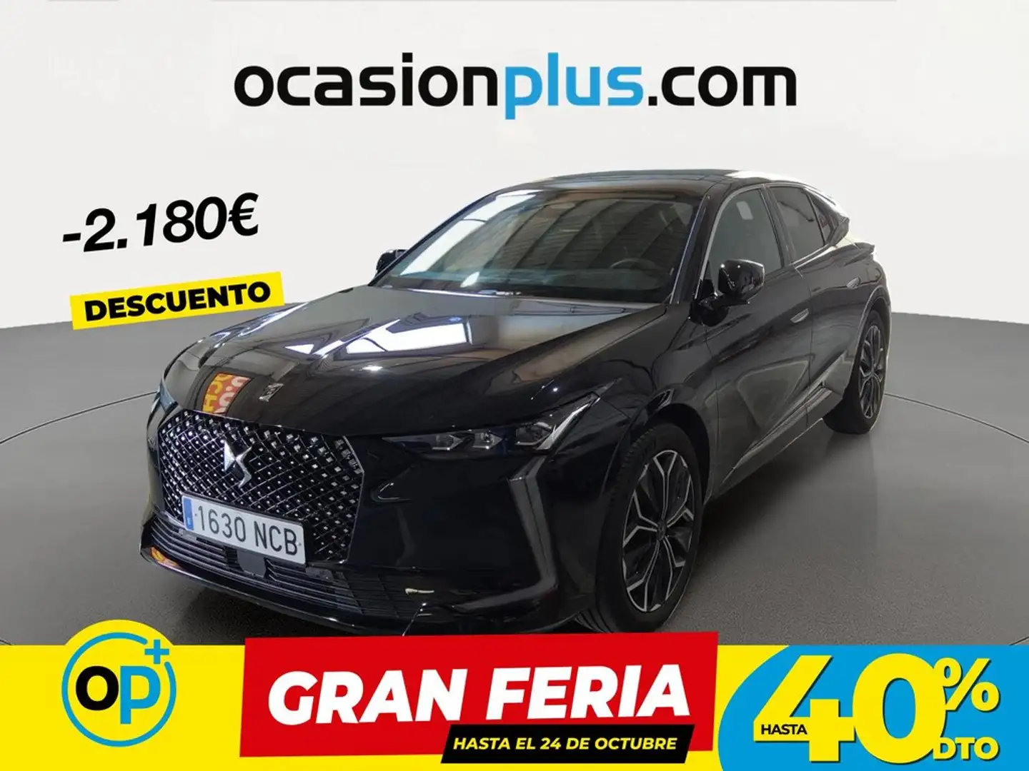 DS Automobiles DS 4 BlueHDi Etoile Alcantara Aut. 130 Negro - 1