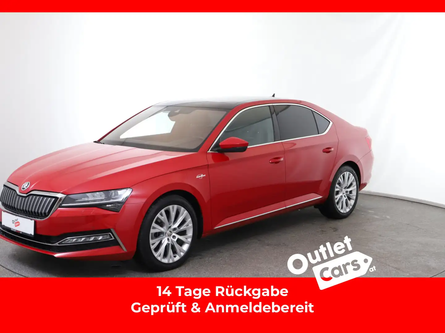 Skoda Superb iV Style DSG Rot - 1