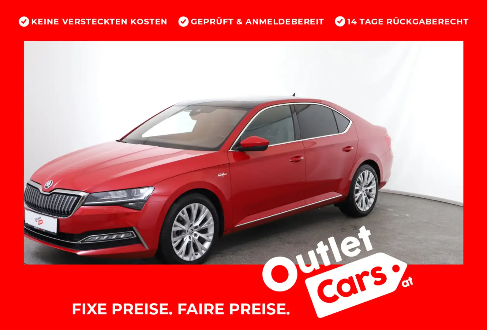 Skoda Superb iV SPORTLINE DSG Rot - 1