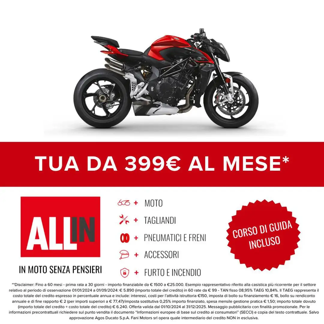 MV Agusta Brutale BRUTALE 1000 RS Rosso - 2
