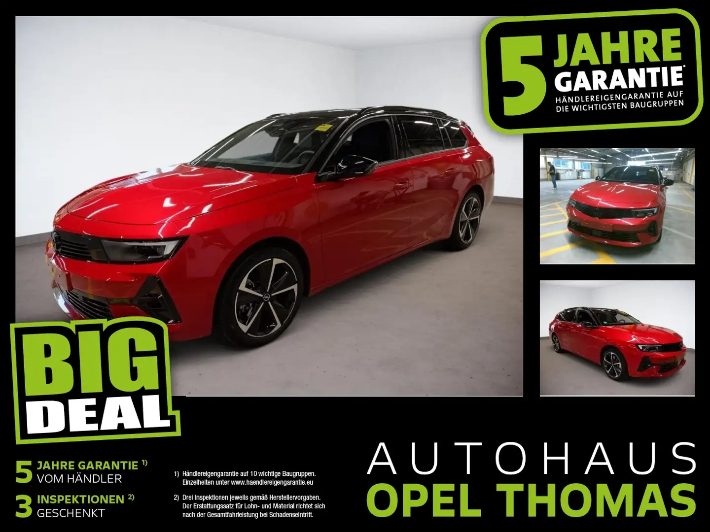 Opel Astra L ST 1.2T WirelessCharg,Navi,Keyless Rot - 1