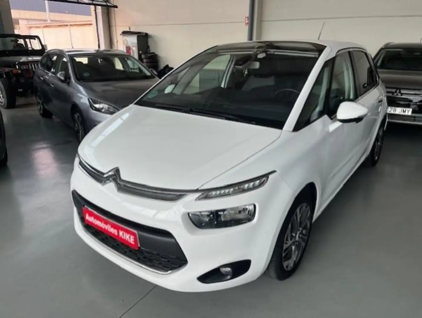 Citroen C4 Picasso Blanc - 1
