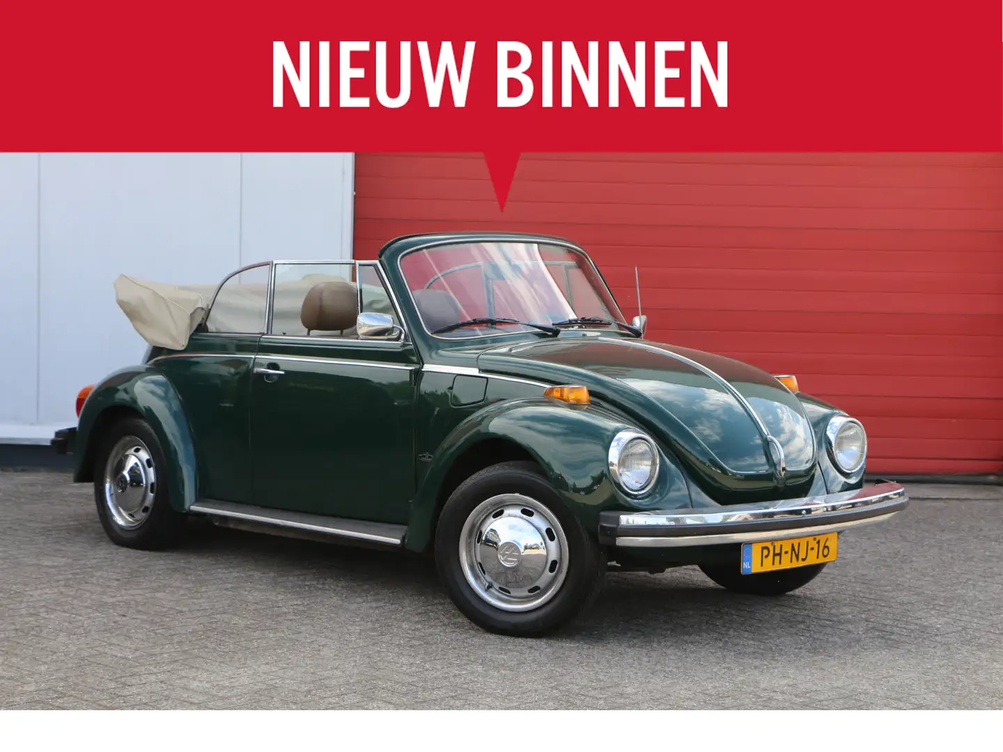 Volkswagen Kever Cabriolet 1303 LS Verde - 1