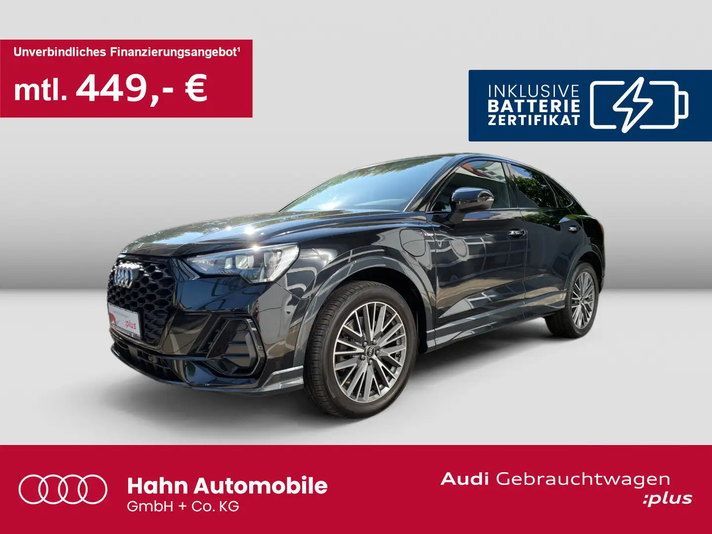 Audi Q3 45TFSIe S-trnc S-line Navi Virtual Schwarz - 1