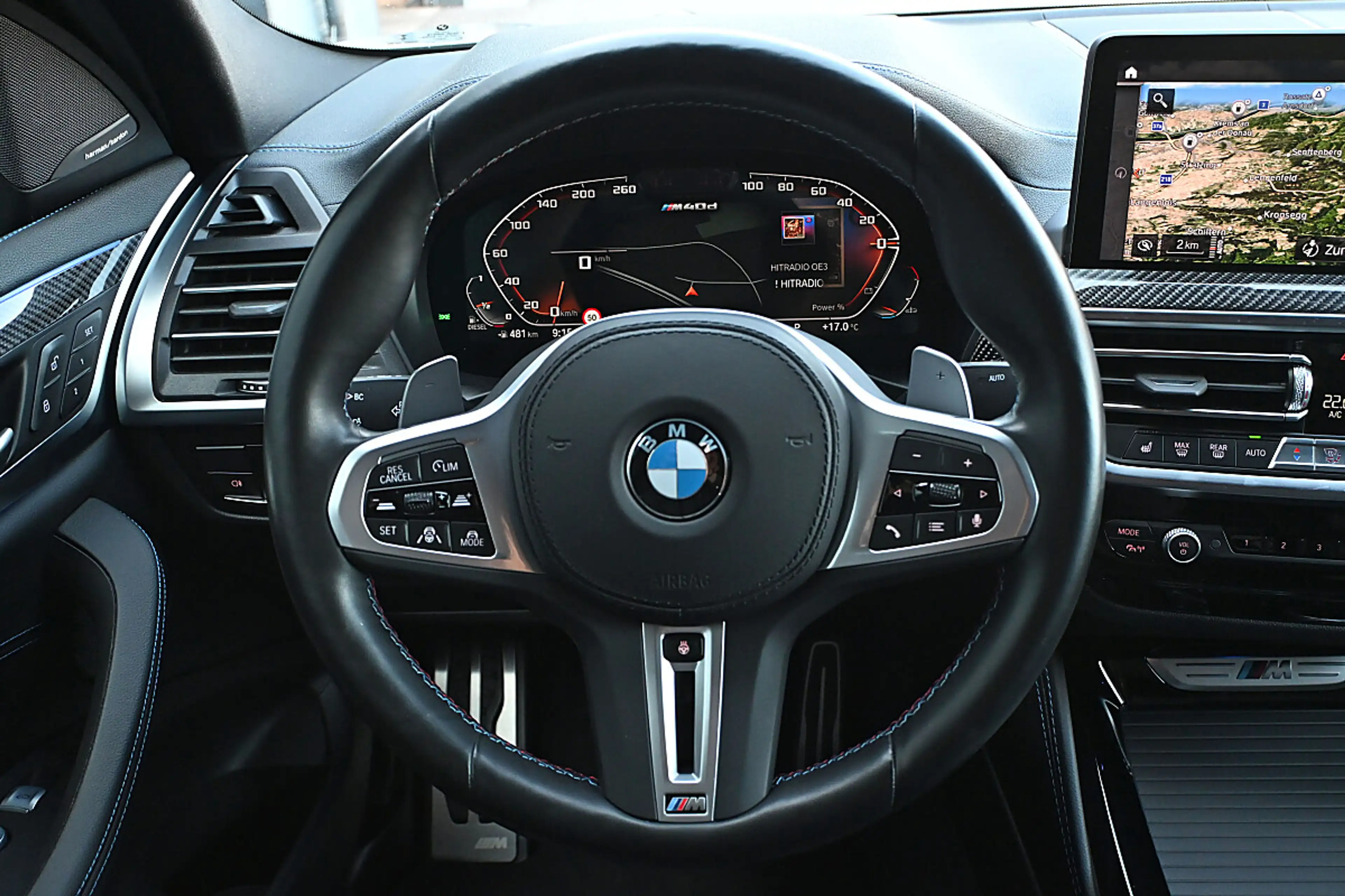 BMW X4 M40d 48 V Aut. NP €115k ACC, AHK elektr, Laser, ... — photo 13