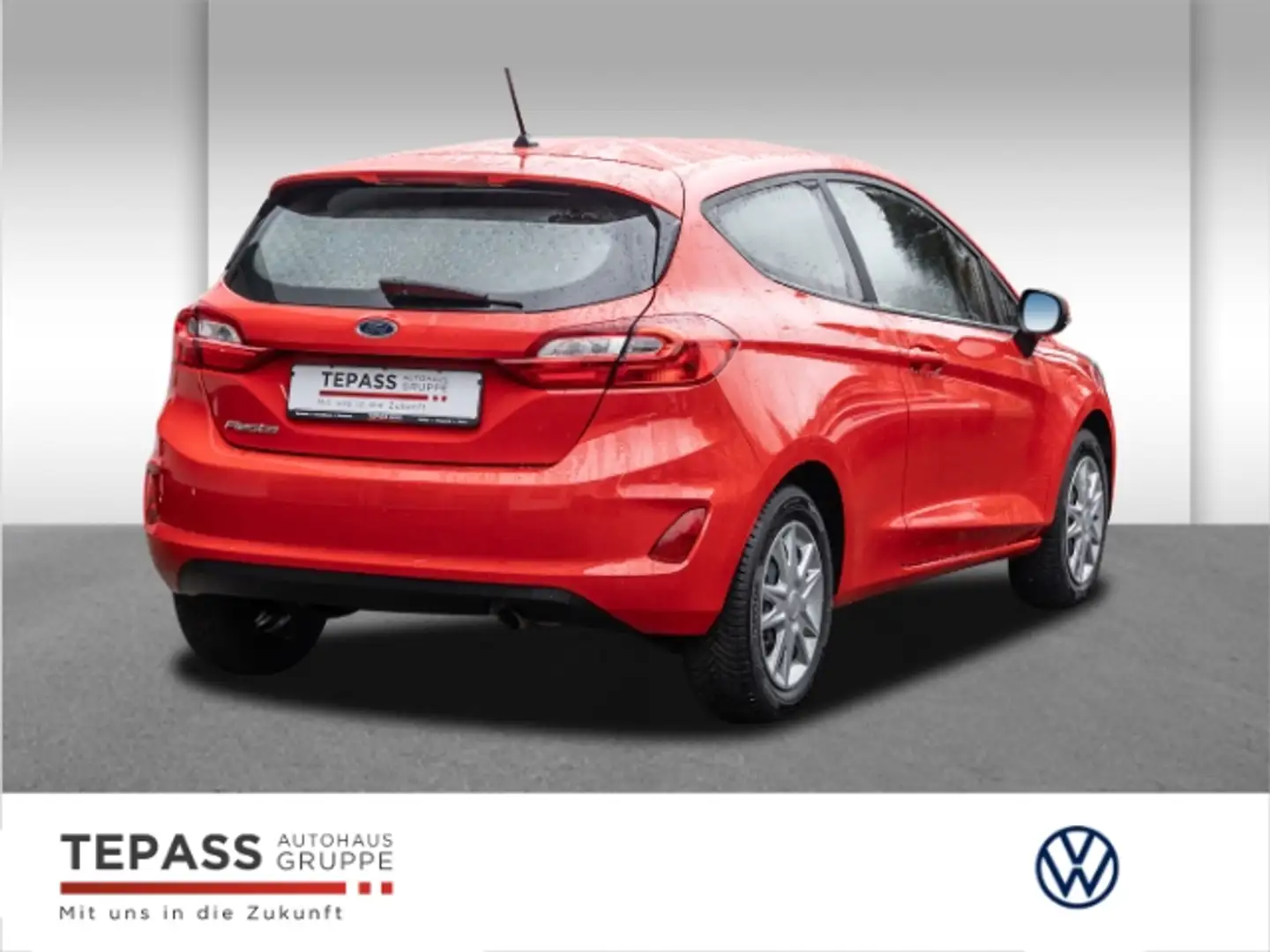 Ford Fiesta 1.0 Cool & Connect KLIMA SERVO TELEFON Rood - 2