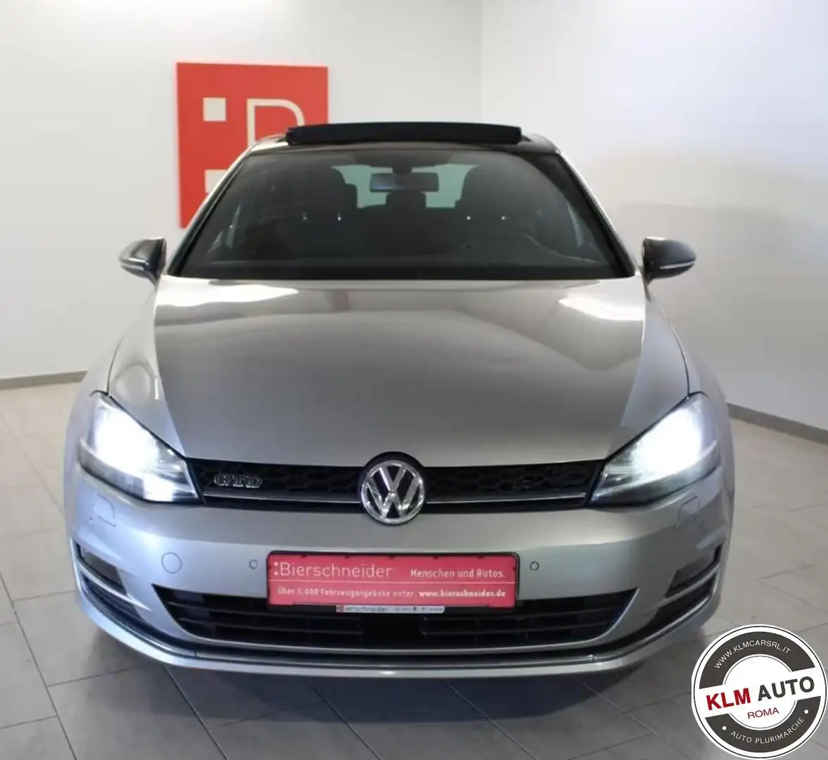 Volkswagen Golf GTD 2.0 TDI DSG 5p Euro 6 GTD Tetto Apribile Grigio - 2