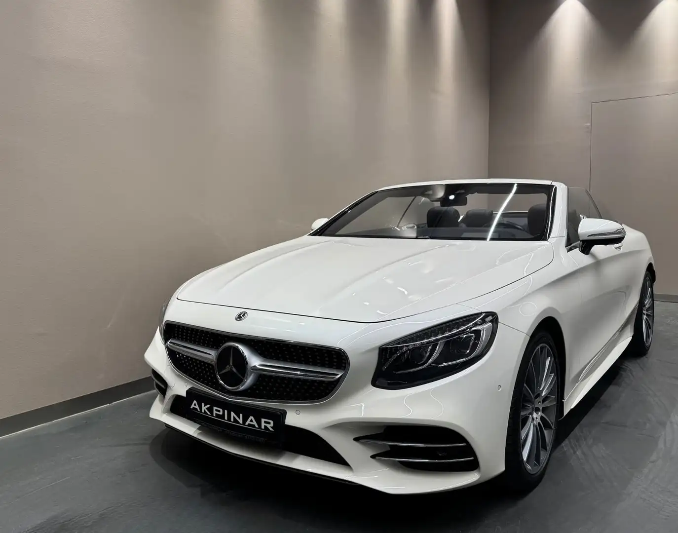 Mercedes-Benz S 560 S560 Cabrio AMG LINE*BURMESTER*DISTRONIC*MASSAGE Beyaz - 2