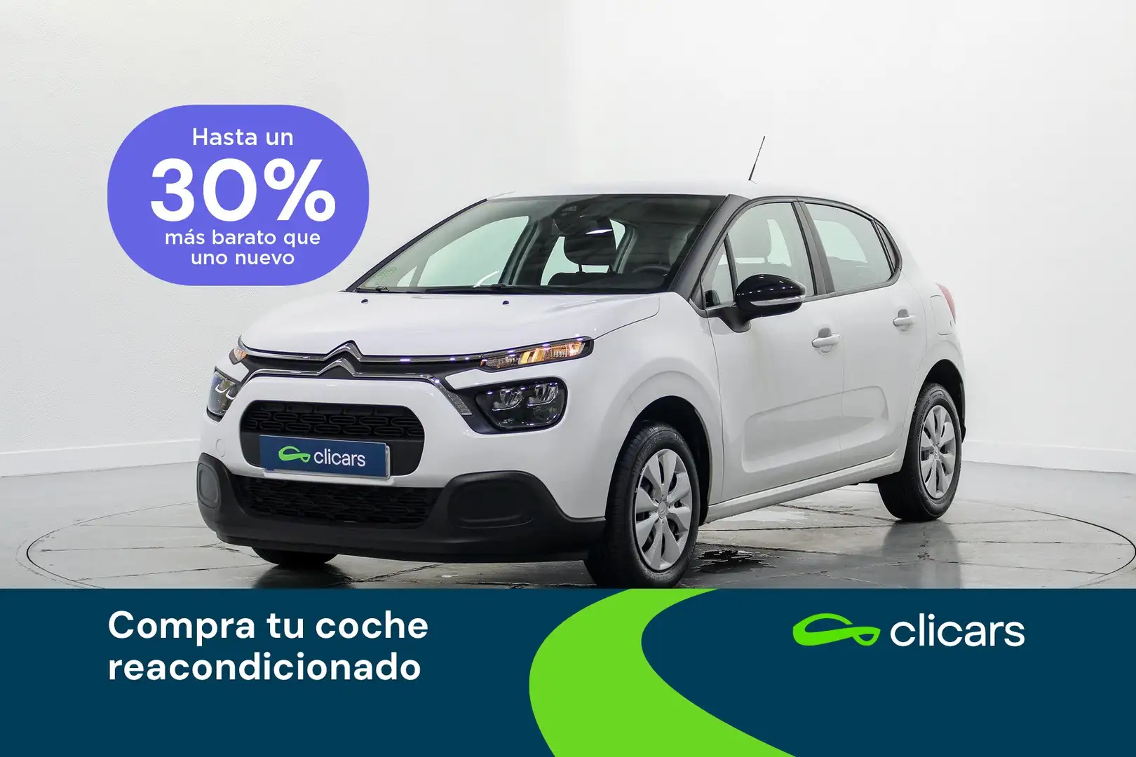 Citroen C3 1.2 PureTech S&S Live Pack 83 Blanco - 1