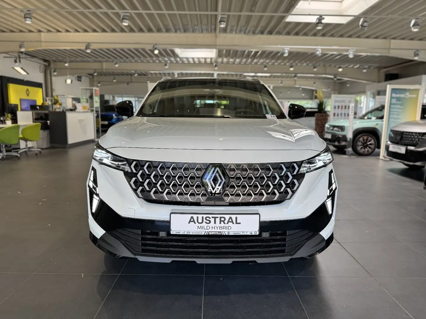 Renault Austral Techno Mild Hybrid 160 Automatik Weiß - 2