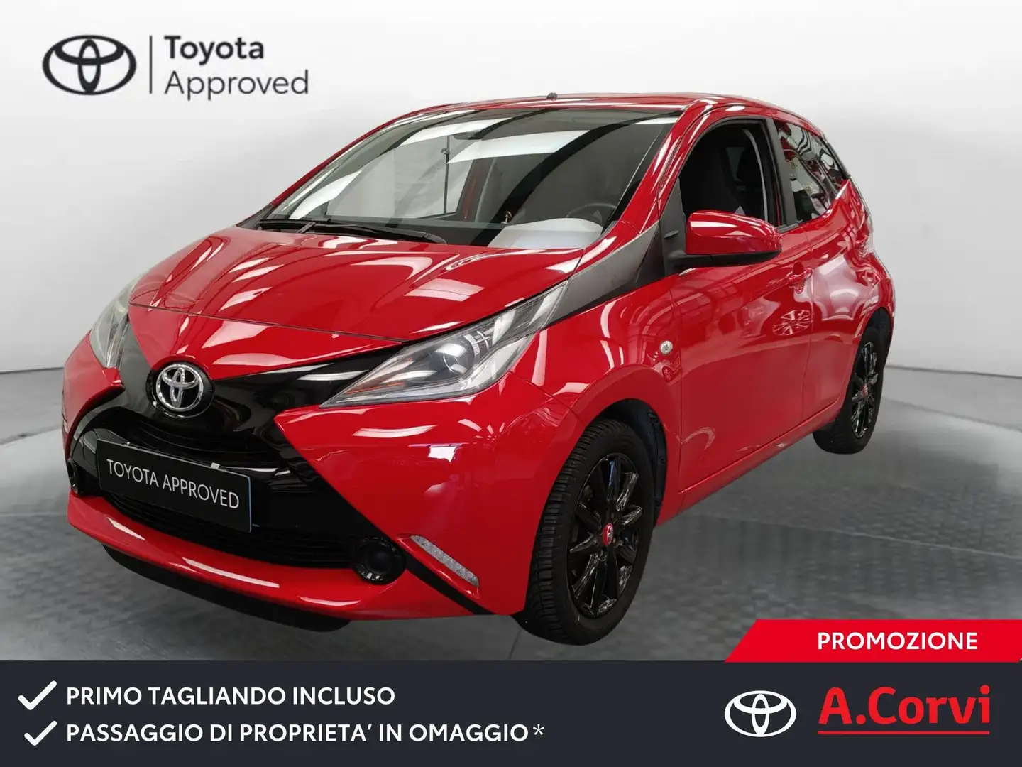Toyota Aygo 1.0 VVT-i 69 CV 5 porte x-play TTS - 1
