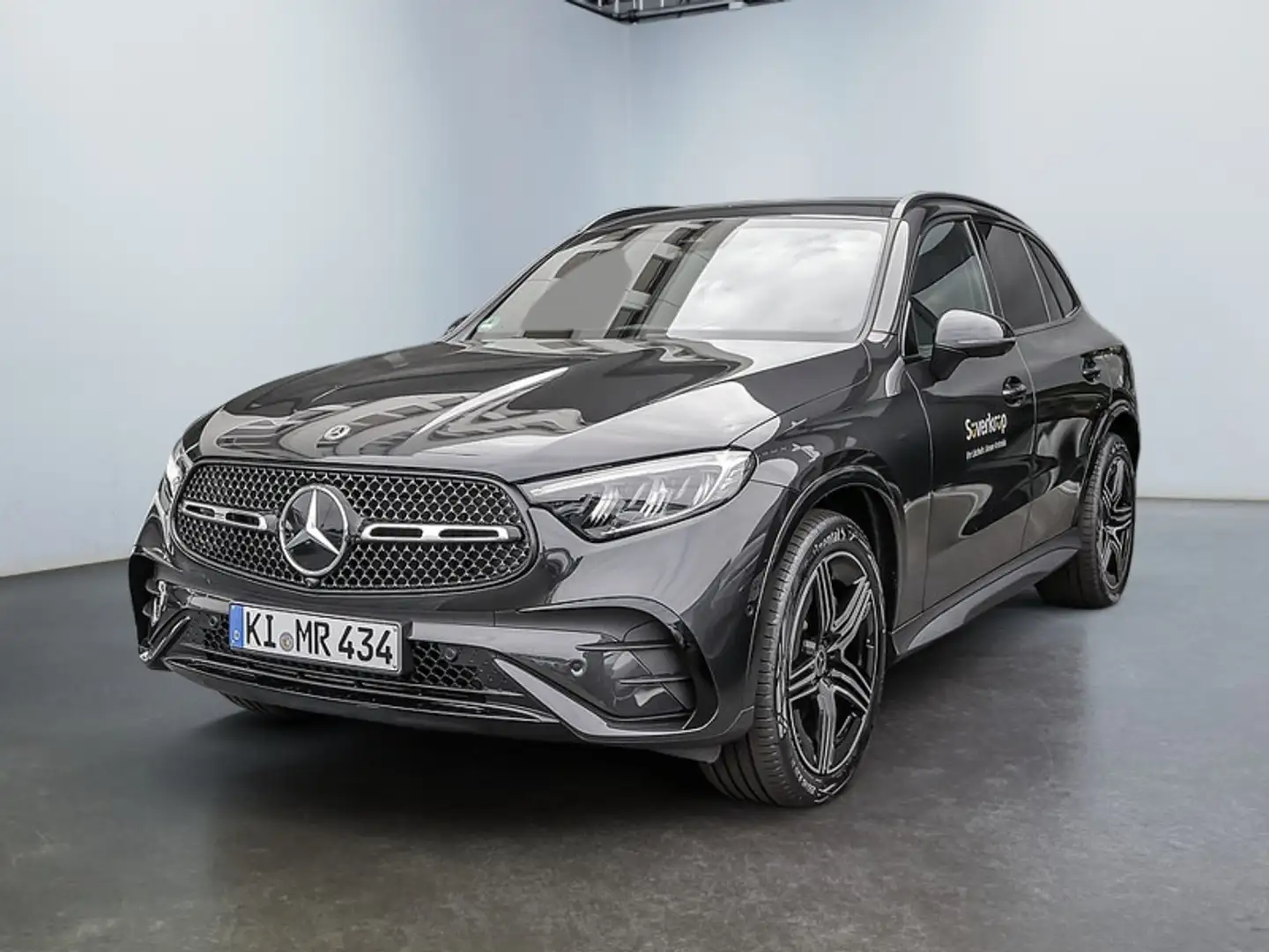Mercedes-Benz GLC 220 d 4M AMG NIGHT MEMO 360 AHK DISTR KAMERA Grau - 2