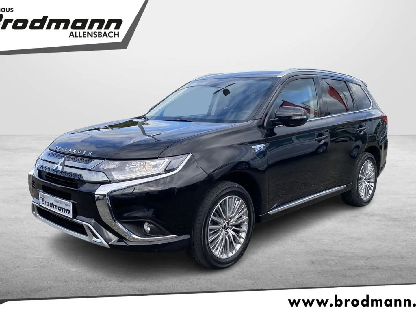 Mitsubishi Outlander 2.4 4WD Plug-In Hybrid Spirit AHK-Navi-R Schwarz - 1