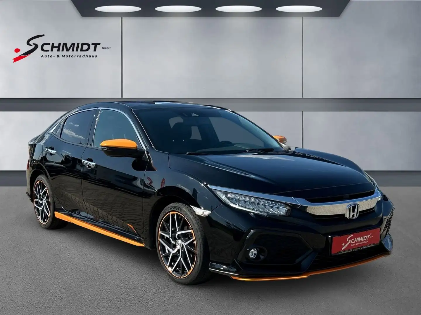 Honda Civic Prestige 1.5  Automatik Orange Line 8fach Noir - 2