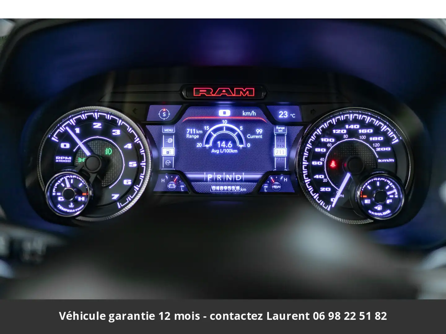 Dodge RAM GT Sport Night 12P 5.7L 4x4 Tout compris hors homo Rouge - 2