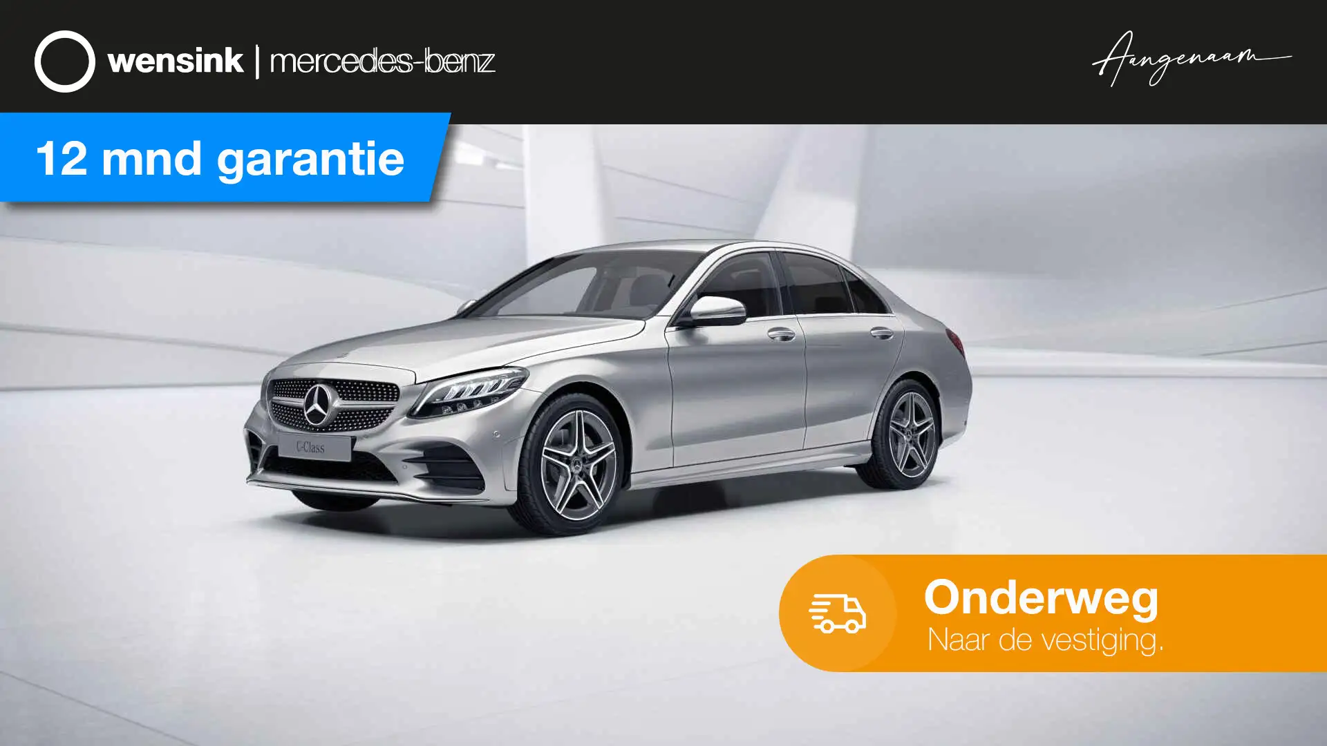 Mercedes-Benz C 200 d Premium Plus Pack | AMG | Stoelverwarming | Stan Grigio - 1