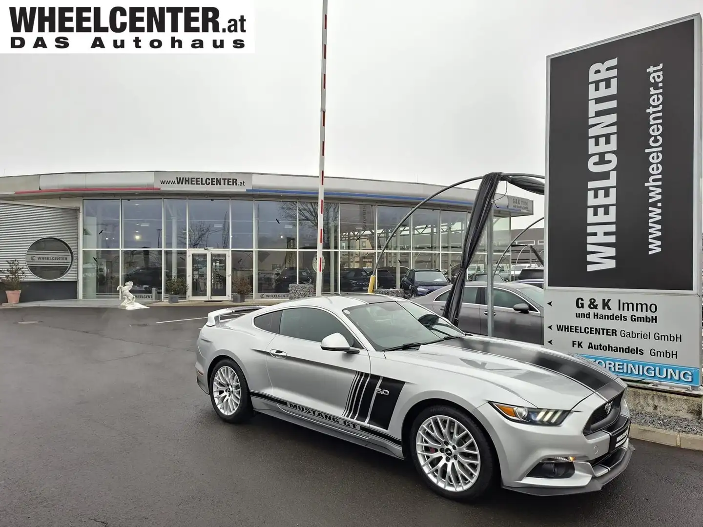 Ford Mustang 5,0 Ti-VCT V8 GT Fastback ATM * TOPZUSTAND ! Silber - 1
