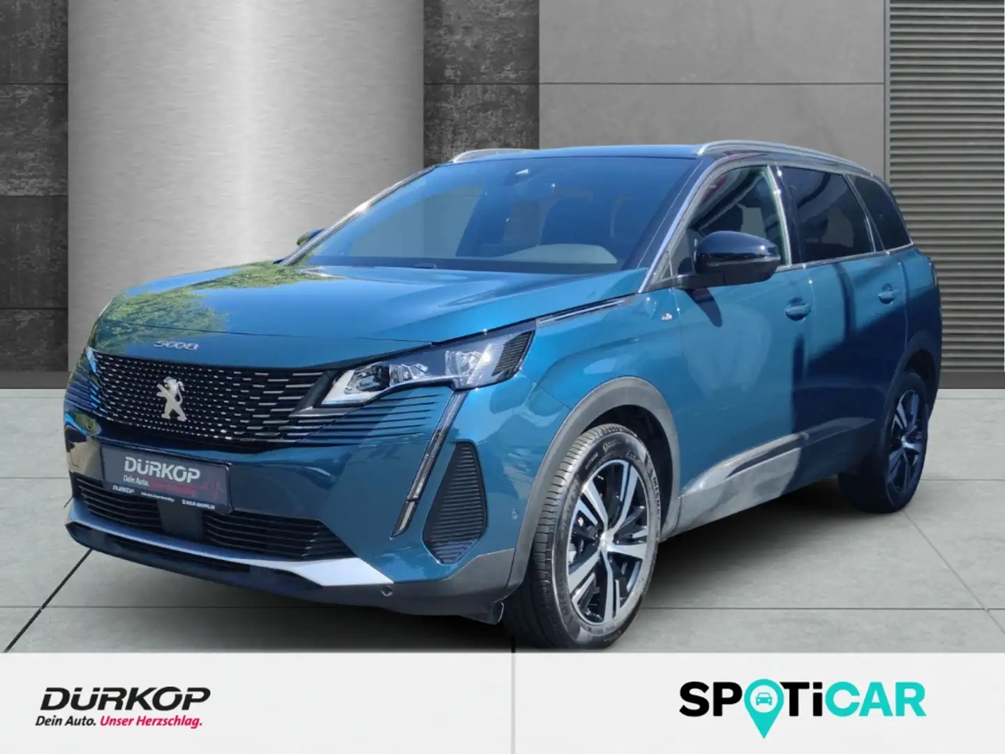 Peugeot 5008 1.2 PureTech 130 GT 8-AT 7-Sitzer SHZ LED Grau - 1