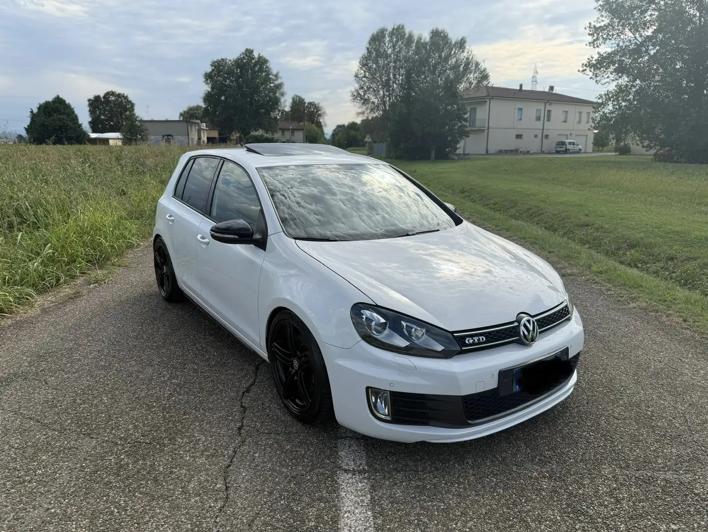 Volkswagen Golf GTD 2.0 TDI dsg 170 cv Blanc - 1