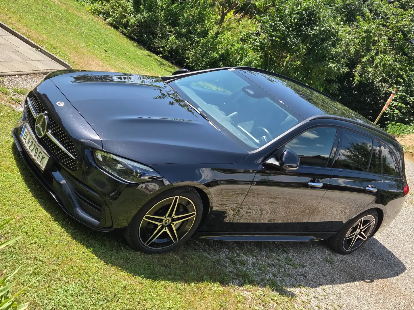 Mercedes-Benz C 200 C 200d T Aut. Schwarz - 1