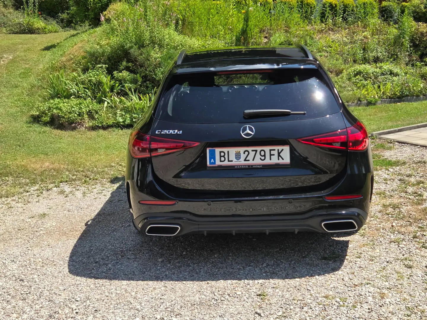 Mercedes-Benz C 200 C 200d T Aut. Schwarz - 2