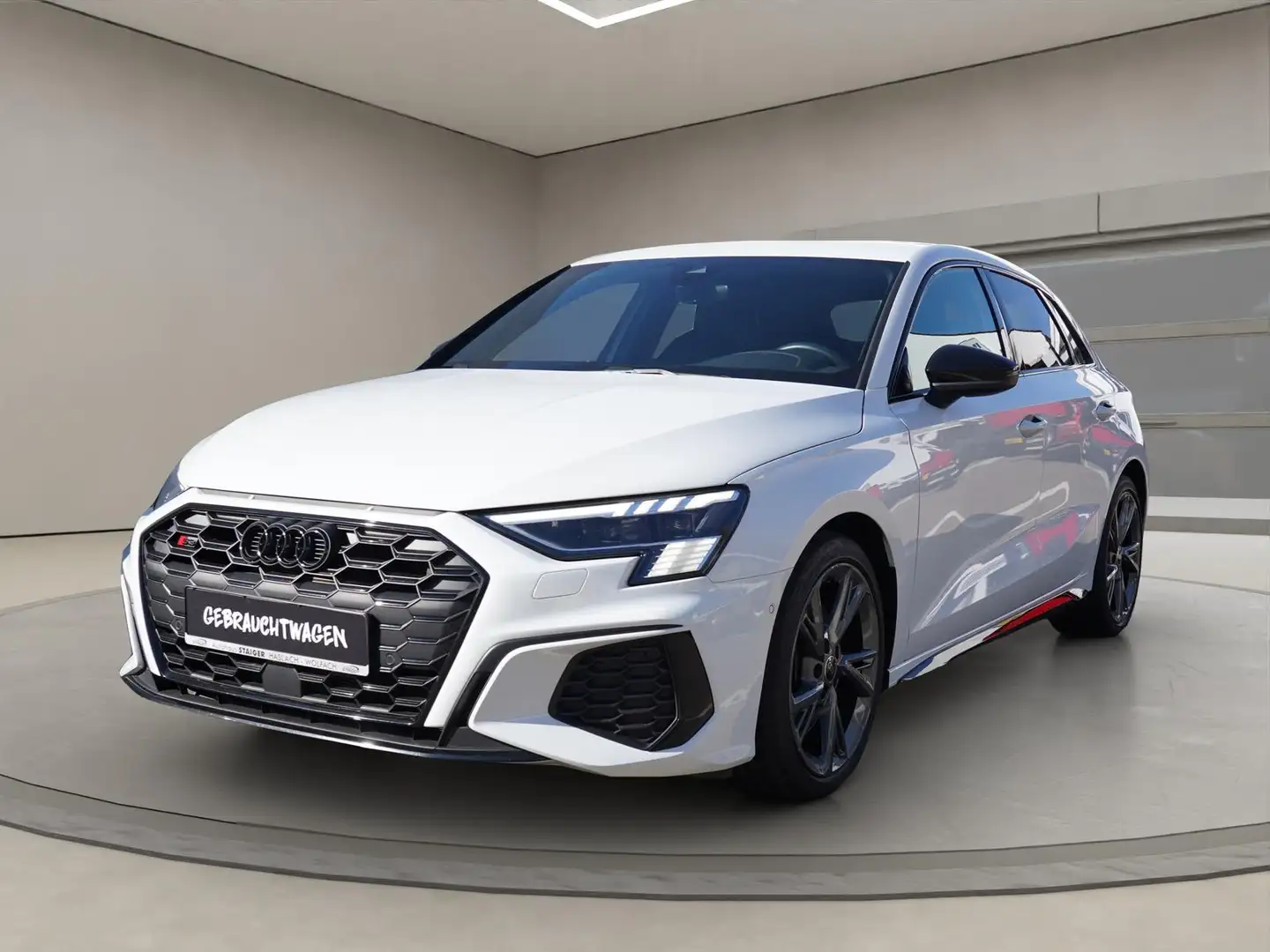 Audi S3 Sportback 50 TFSI quattro+Sofort Verfügbar+ Blanc - 1
