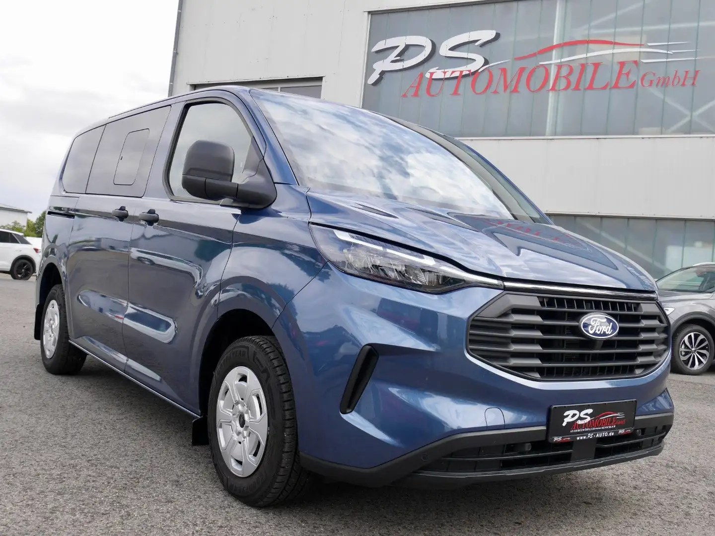 Ford Transit Custom L1 Trend 8-Sitzer + AHK + Kamera Blau - 1