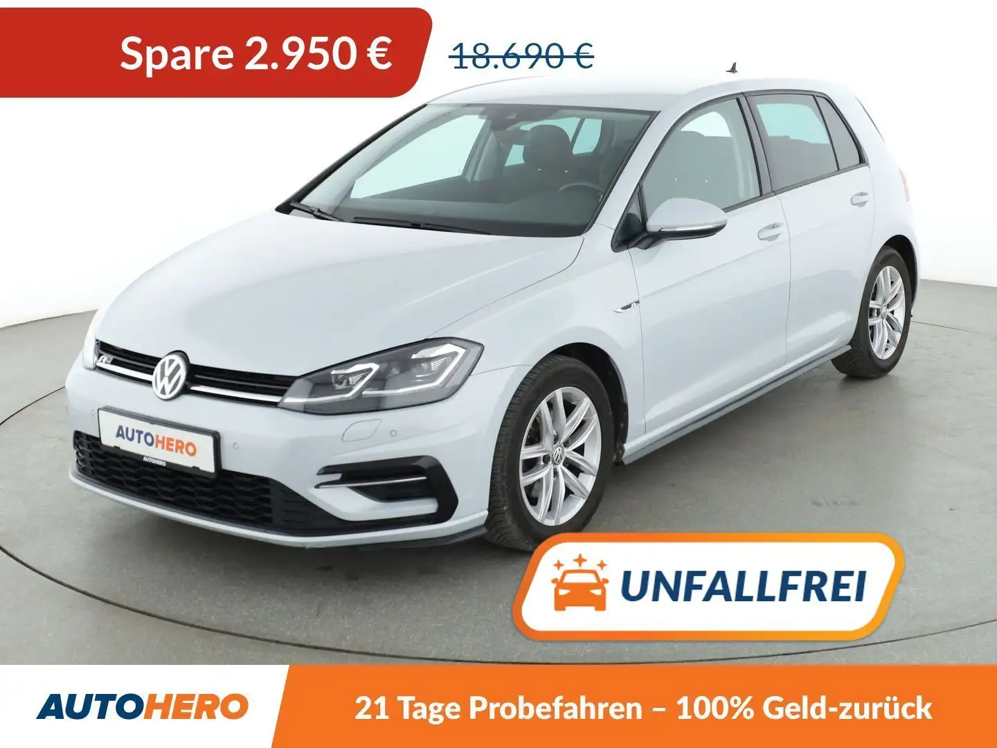 Volkswagen Golf 1.5 TSI ACT Comfortline BlueMotion *PDC*ACC*LED* Weiß - 1