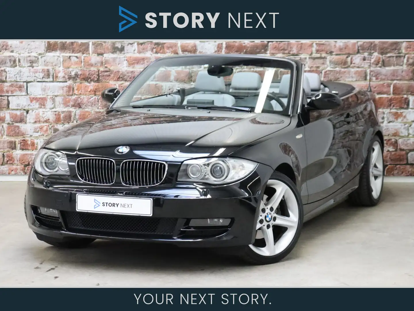 BMW 125 1 Serie Cabrio 125i High Executive Automaat / Trek Noir - 1
