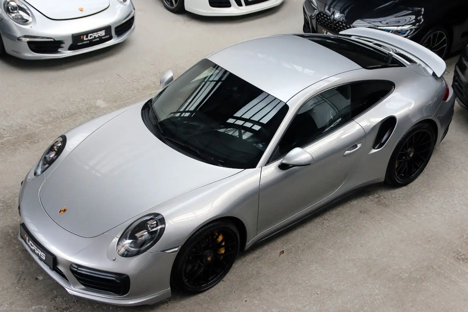 Porsche 991 Turbo S Burmester Lift LED Kamera 18Wege Zilver - 1