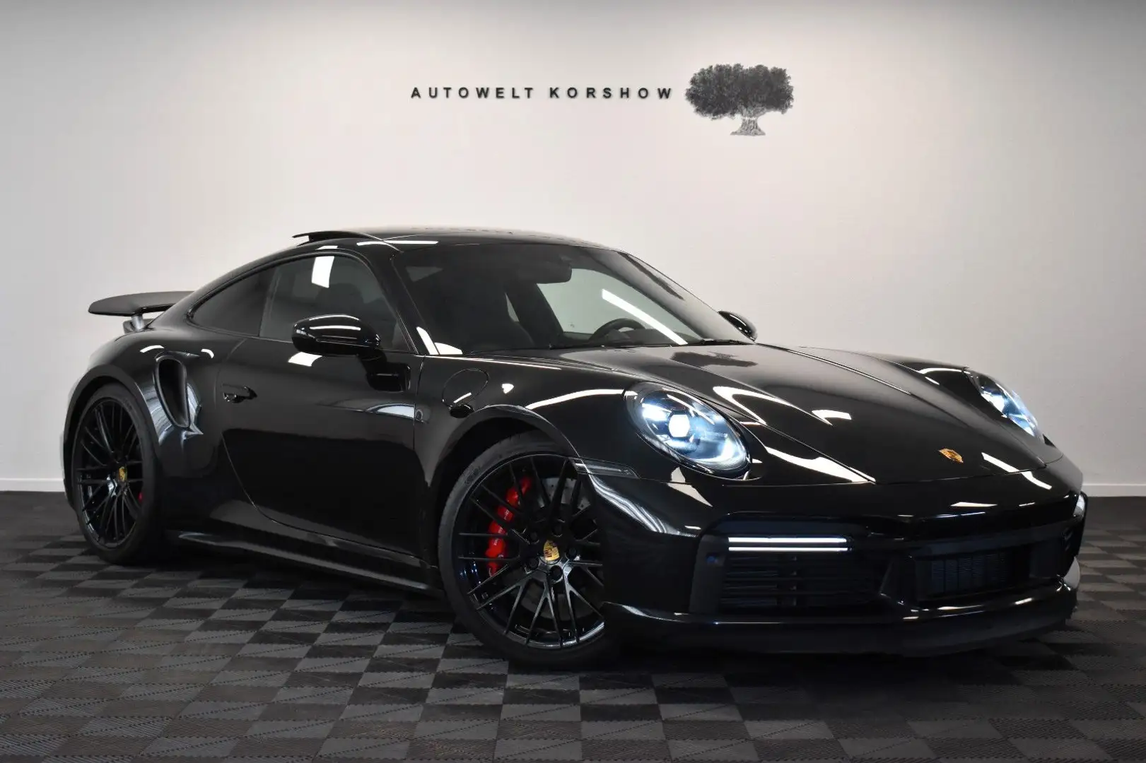 Porsche 992 911 Turbo *APPROVED *CHRONO* 18-WEGE *S-DACH Schwarz - 1