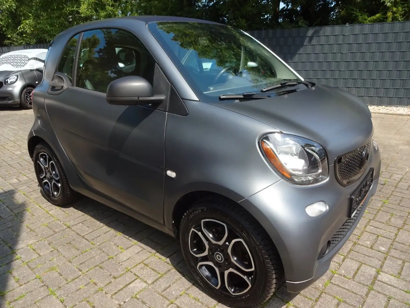 smart forTwo coupe 66kW,Leder,Navi,Allwetter,SHZ,Klima Bianco - 2