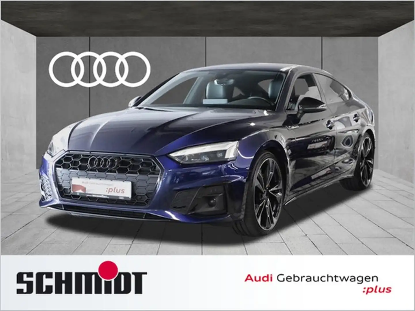Audi A5 Sportback 40 TFSI S line Competition Plus LM20 ... Bleu - 1