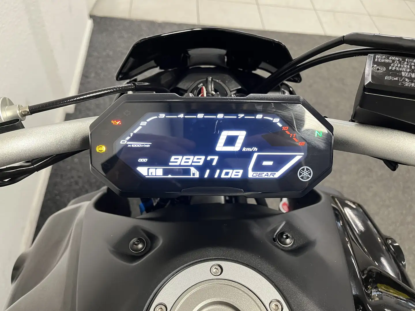 Yamaha MT-07 ABS Zwart - 2