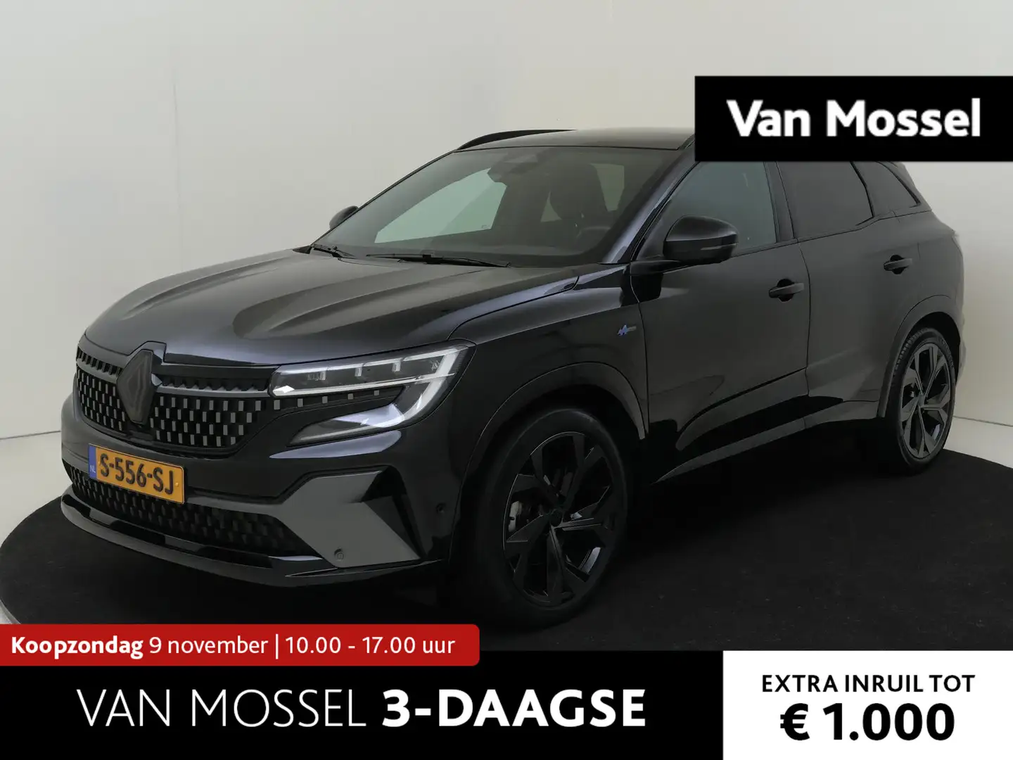 Renault Austral 1.2 E-Tech full hybrid 200PK iconic esprit Alpine Zwart - 1