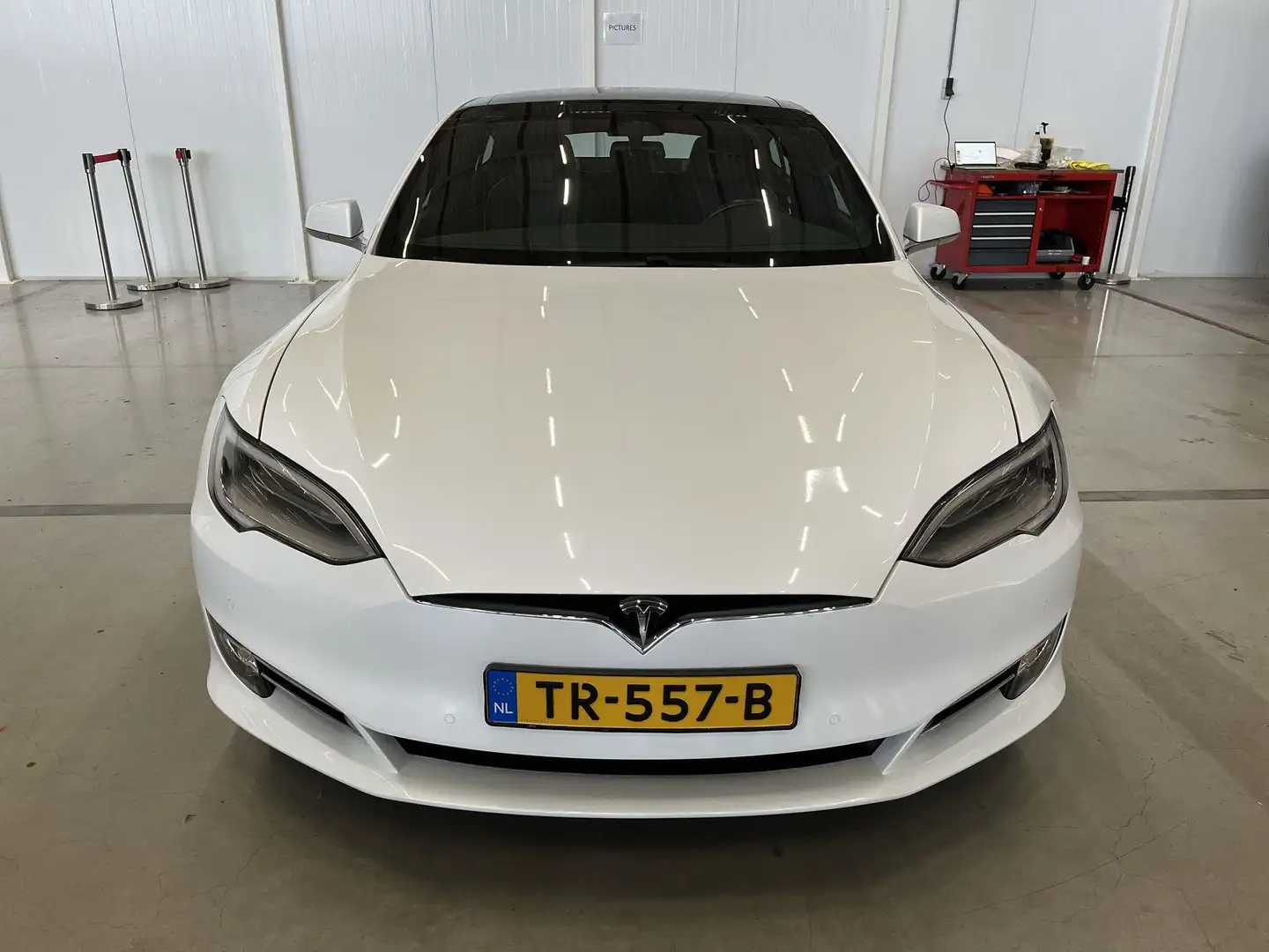 Tesla Model S 75D/BTW/Enhanced Autopilot Zonnedak Weiß - 2