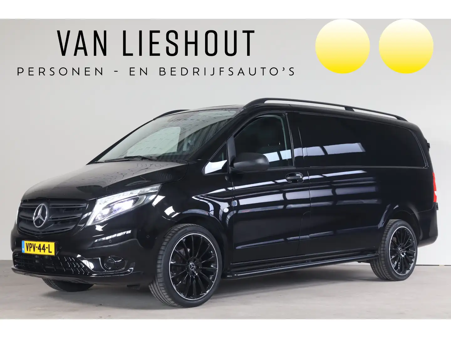 Mercedes-Benz Vito 116 CDI Lang BPM VRIJ!! Carplay I LED I 20'Inch Negro - 1