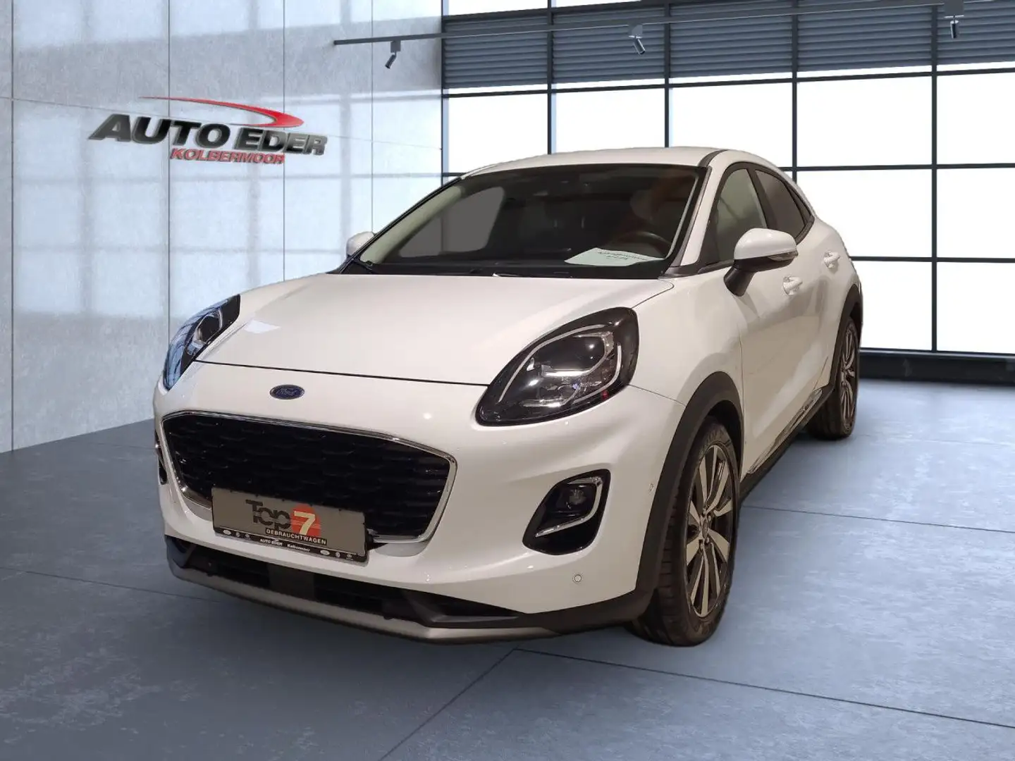 Ford Puma Titanium X Bluetooth Navi LED Klima Wit - 2